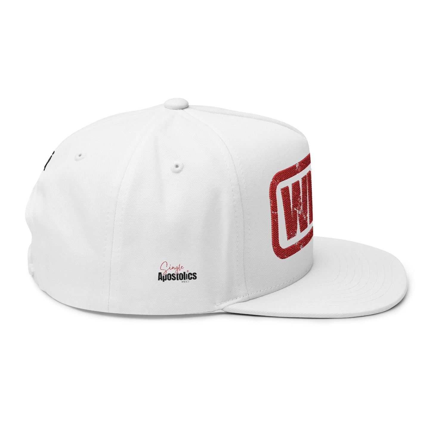 Wifey Embroidered Flat Bill Cap — Bridal, Bachelorette & Married Life Snapback
