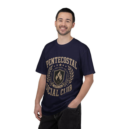Pentecostal Social Club T-Shirt — Acts 2:38 Faith Tee