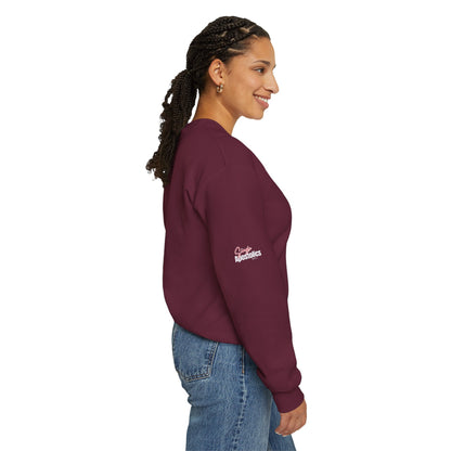 💞 Cozy Unisex Crewneck  Sweatshirt– Couple Heart Edition