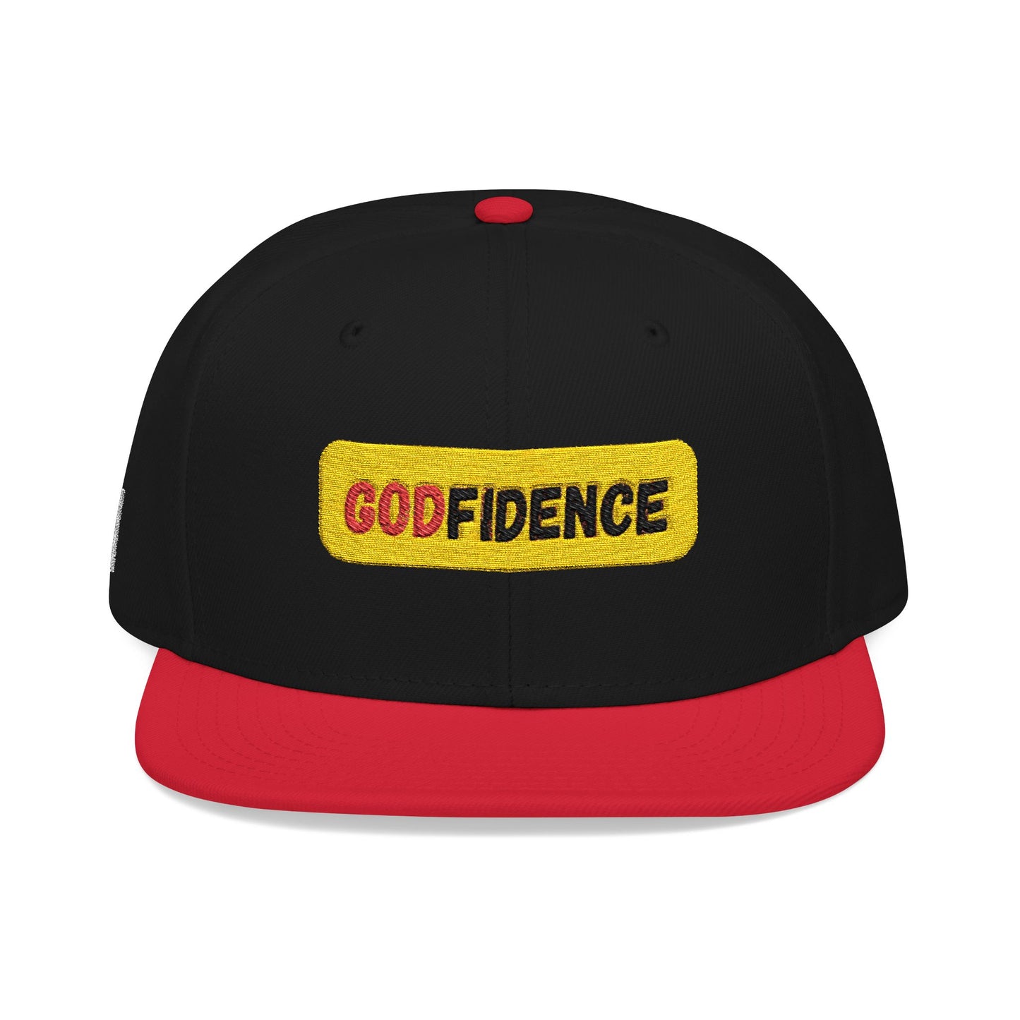 🧢 Godfidence Embroidered Snapback – Faith. Style. Confidence.