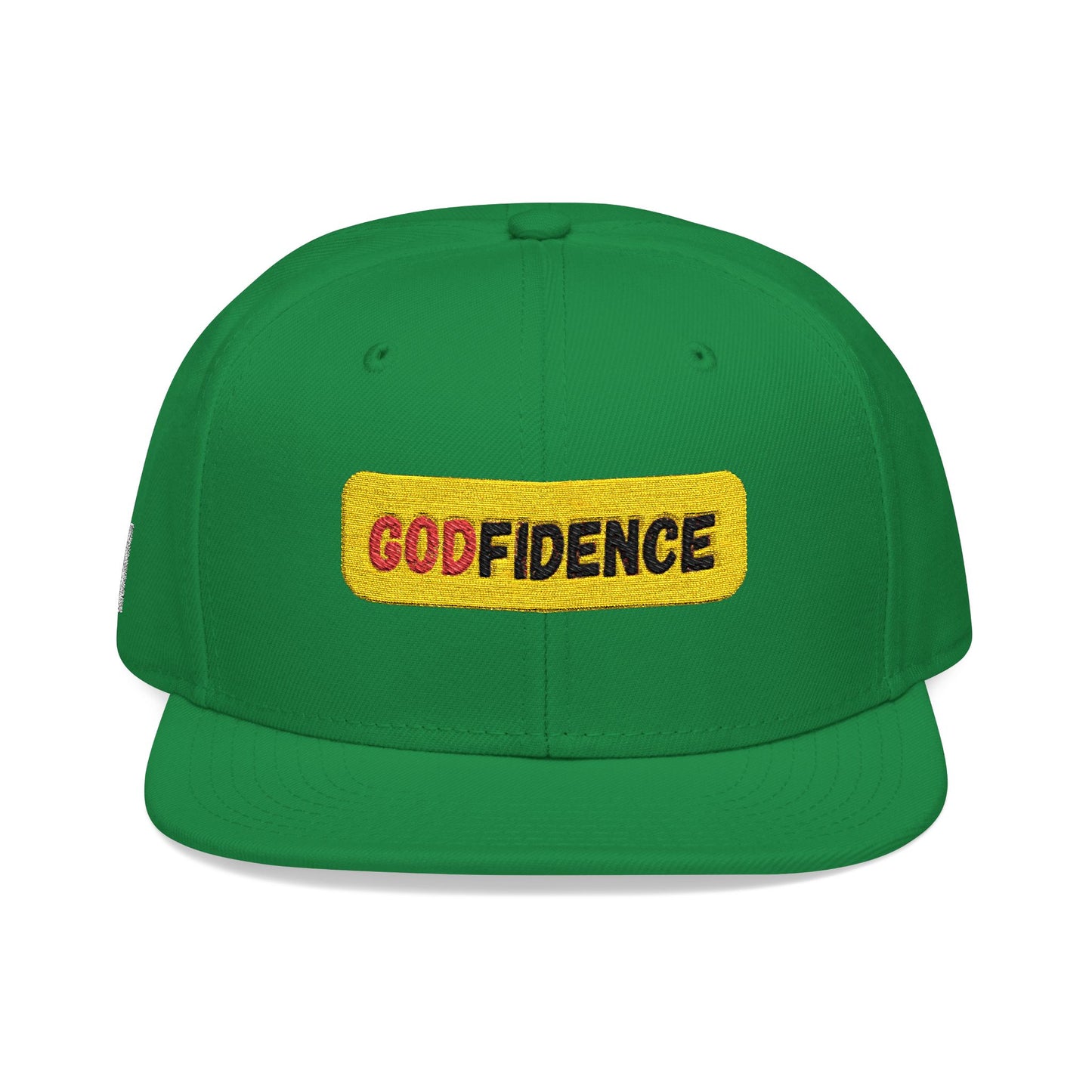 🧢 Godfidence Embroidered Snapback – Faith. Style. Confidence.