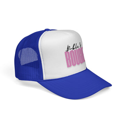 🧢Bible & Bougie Trucker Cap – Faith with a Little Flair