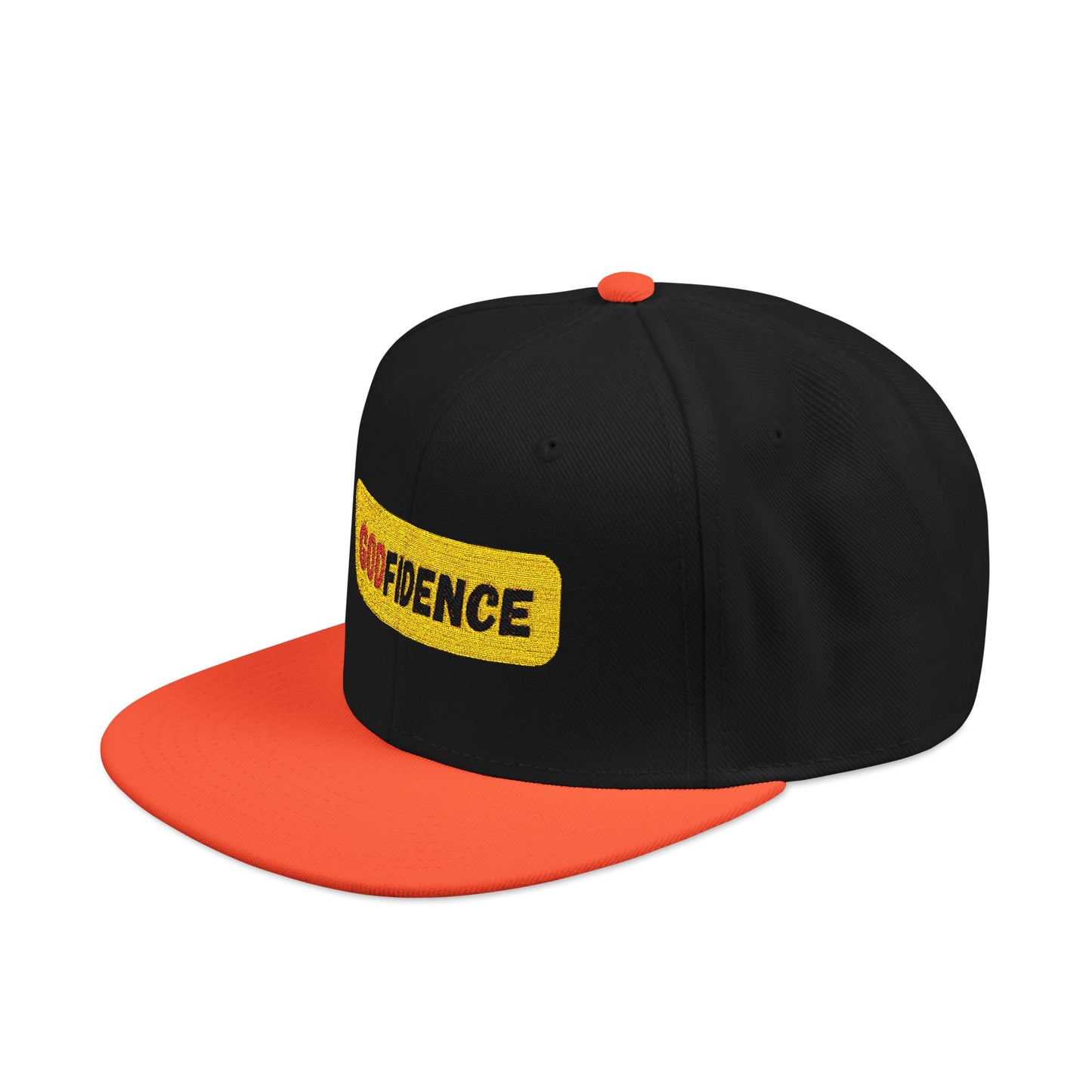 🧢 Godfidence Embroidered Snapback – Faith. Style. Confidence.